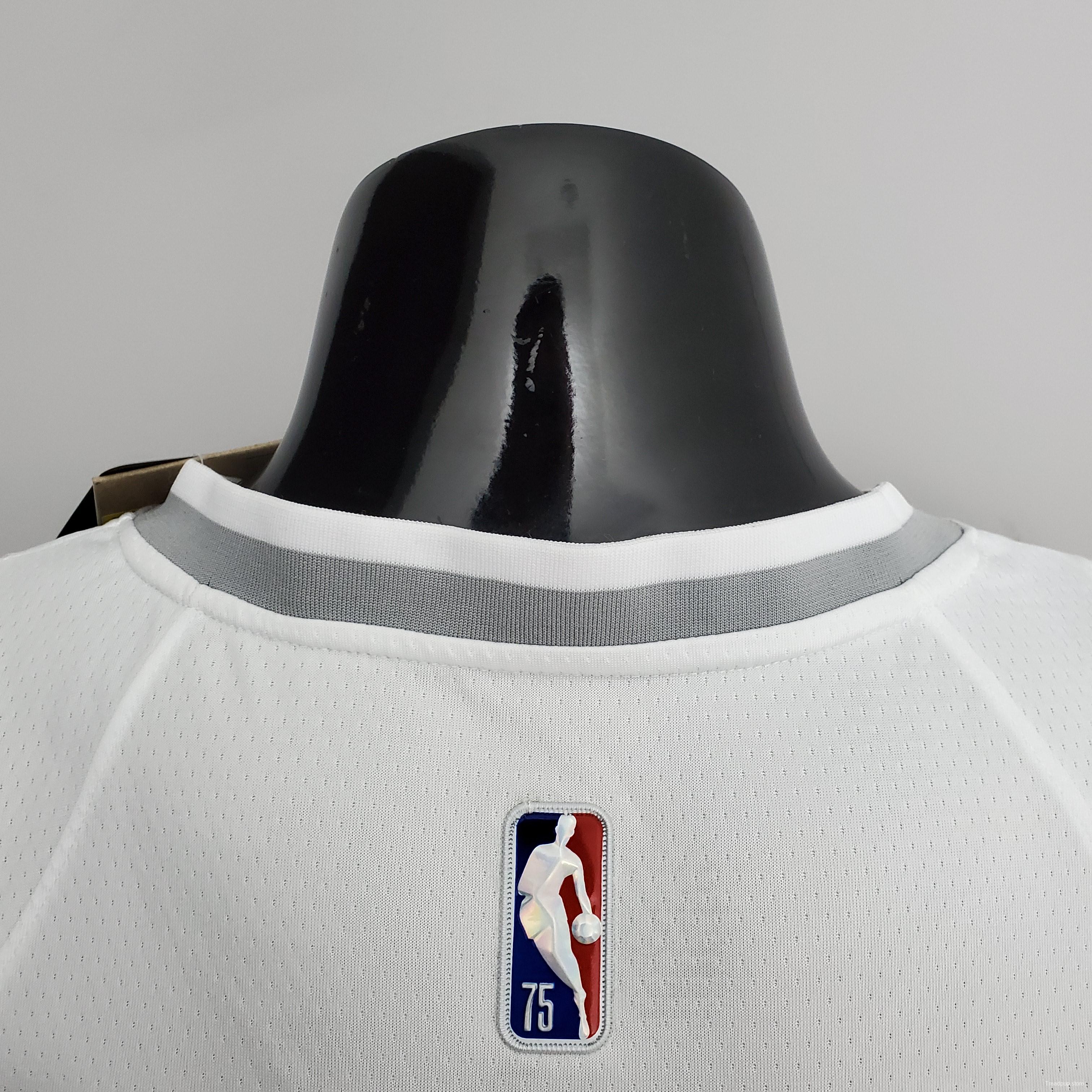 75th Anniversary 2202 Season Oklahoma City Thunder PAUL#3 City Edition White NBA Jersey