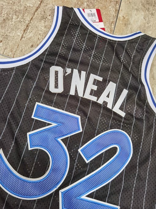 Men's Shaquille O'Neal Black Retro Classic Team Jersey