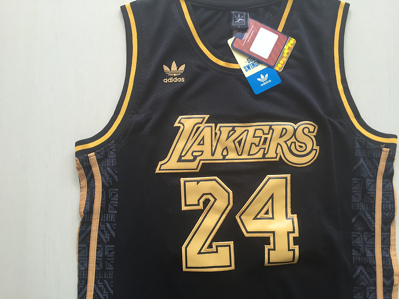Kobe Bryant 24 Black Golden Edition Jersey