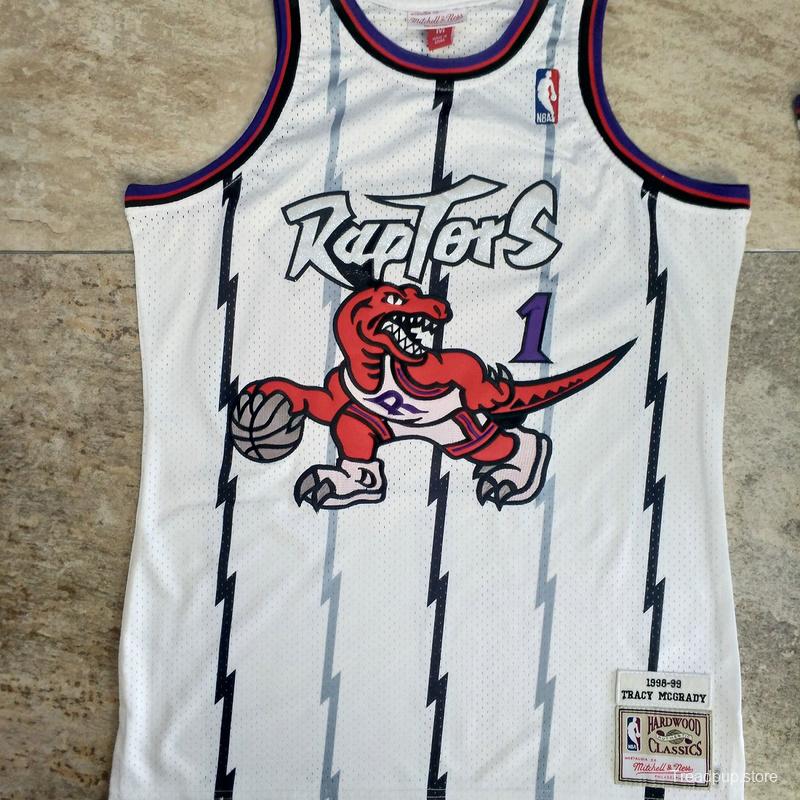 Men's Tracy McGrady White Retro Classic Team Jersey