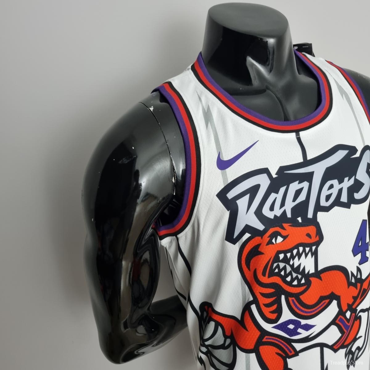 Toronto Raptors SIAKAM #43 White NBA Jersey