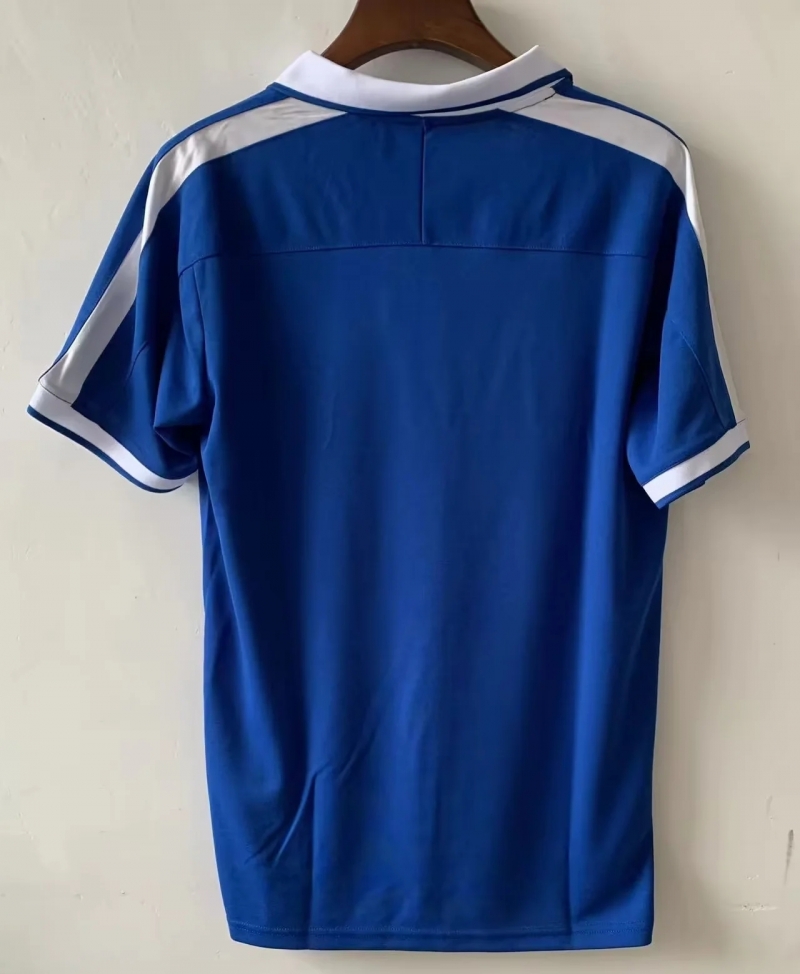 Retro 1970 Brazil Away Blue Jersey