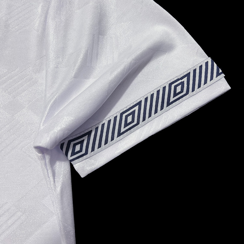 Retro 1990 England Home Soccer Jersey