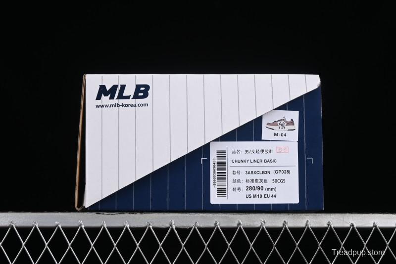 MLB Chunky Liner Basic New York Yankees Height Increasing Thick Sole Casual Sneakers - 3ASXCLB3N50CGS