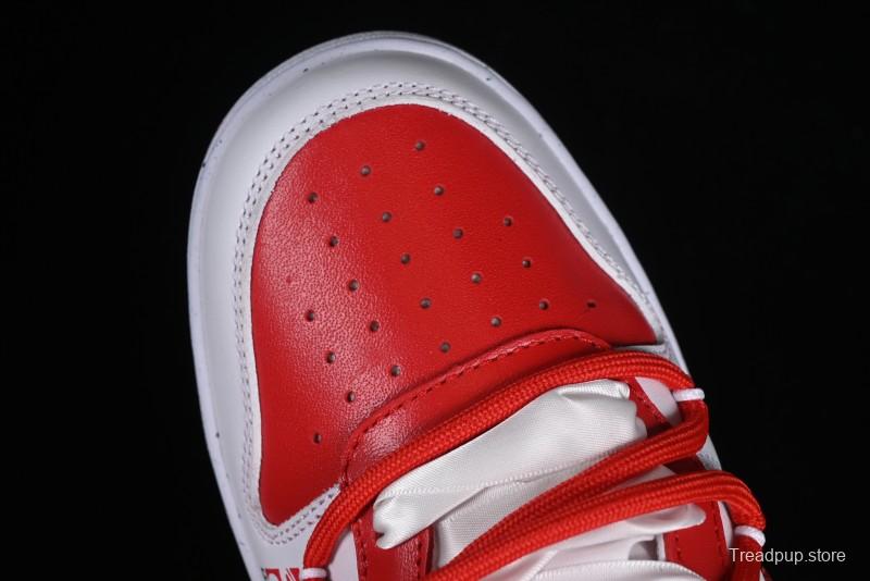 Nike Court Borough Low-Top Casual Sneakers with Dragon Emblem and Splatter Ink Vibe Style - DV5456-600