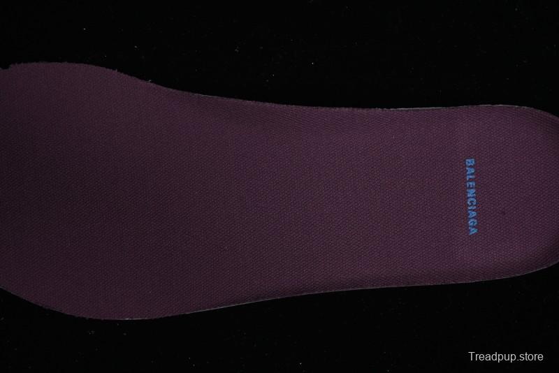 Balenciaga Phantom Sneaker 10th Generation Lace-Up Running Shoes with Transparent Heel Strap - W3XLL0525