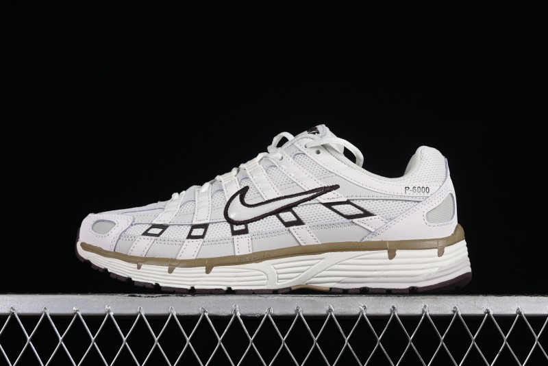 Nike P-6000 Retro Casual Sport Dad Shoes with Layered Design and Lightweight Body - HF0728-201