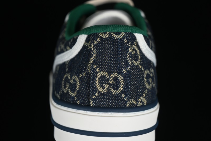 Gucci Tennis 1977 Print Sneaker Retro Casual Canvas Shoes - 02JPO9064