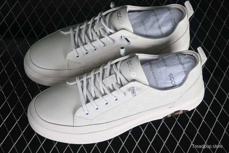 ECCO Soft 7 Classic Slip-On Loafers with Mosaic Pattern - 63231601002