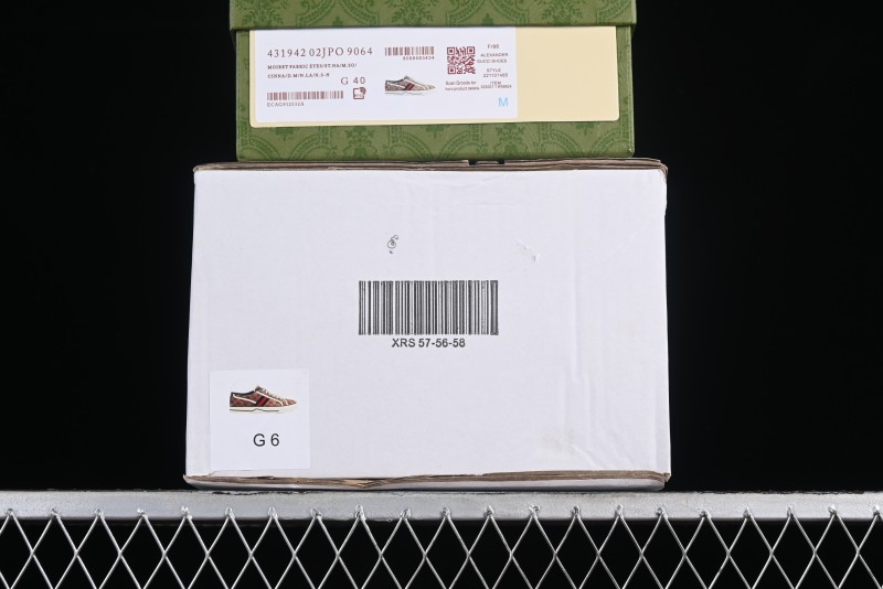 Gucci Tennis 1977 Print Sneaker Retro Casual Canvas Shoes - 02JPO9064