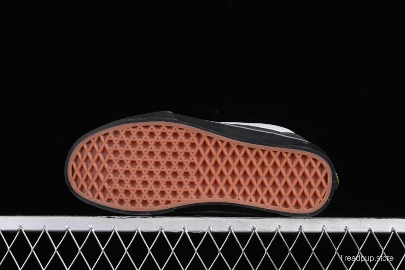 Vans OG Classic Slip-On Acid Wash Retro Grey Black Skate Shoes - VN0009QCGRY