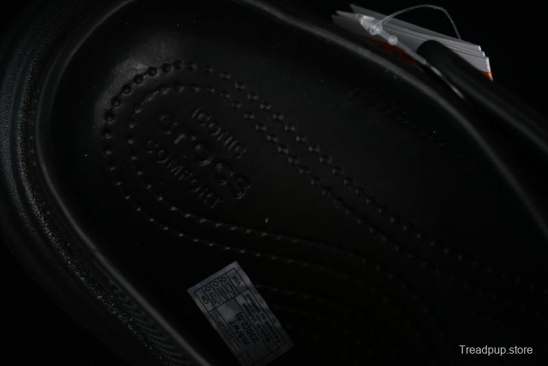 Crocs Classic Clog Retro Beach Sandals with Adjustable Heel Strap and Thick Sole - B.D4