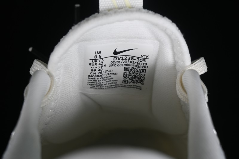 Nike Summer Breathable Cushioned Wave Running Shoes with ComfortGroove Technology - DV1238-103