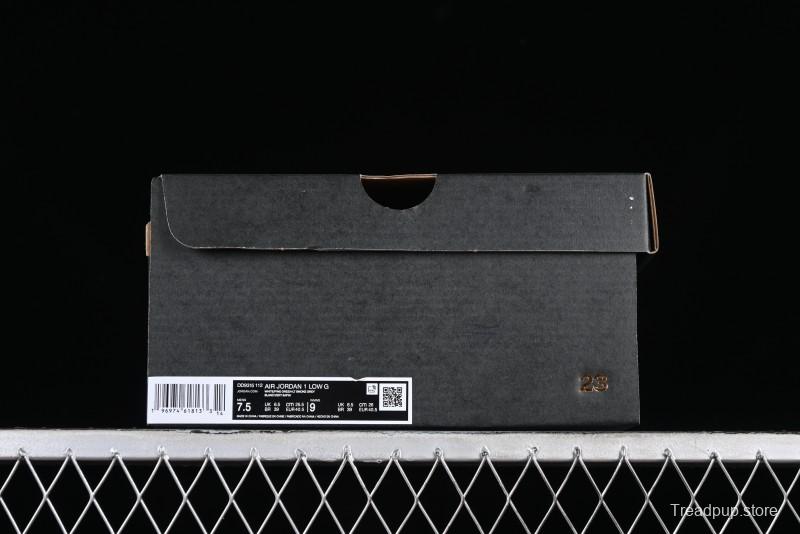 Nike Air Jordan 1 Low Golf Shoes Grey White Green - DD9315-112