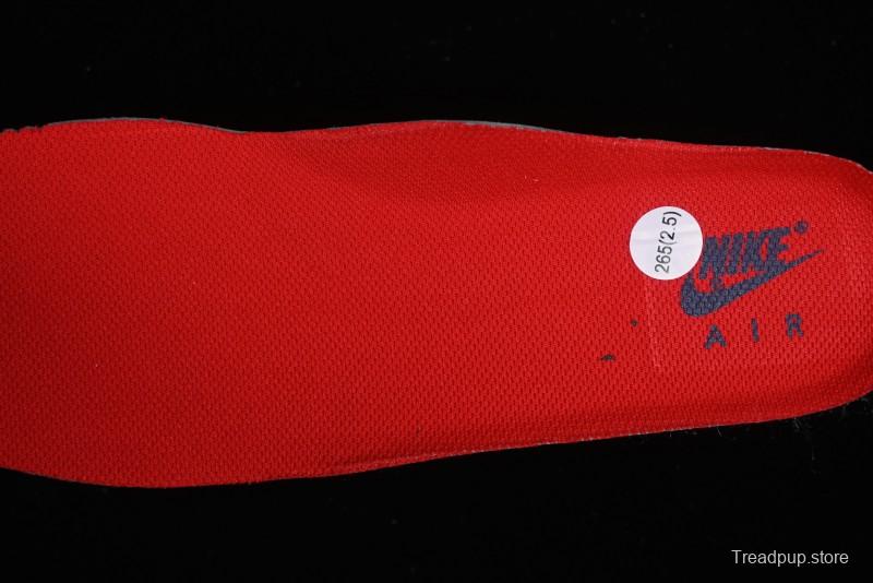 Nike Air Force 1 '07 Low White Blue Red Casual Shoes - CZ9164-100