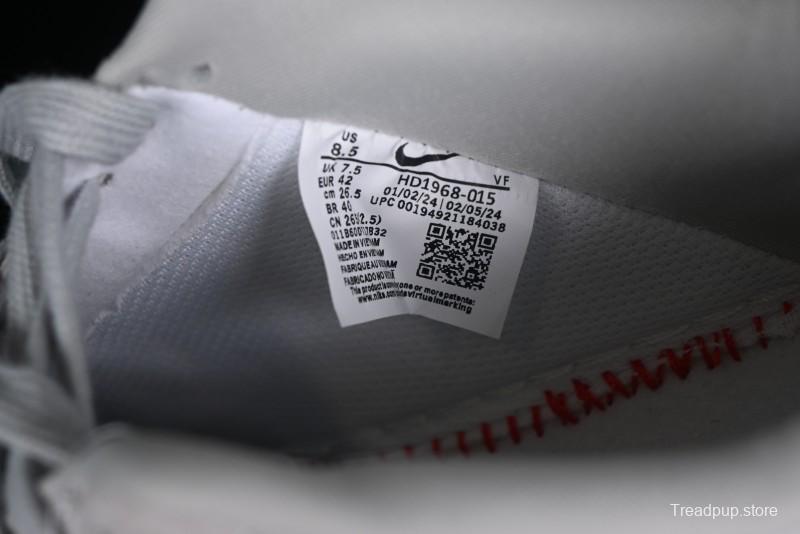 Nike Air Force 1'07 Low The North Face CDG Collaboration - Beige Grey Pigskin Low-Top Casual Sneakers - HD1968-015