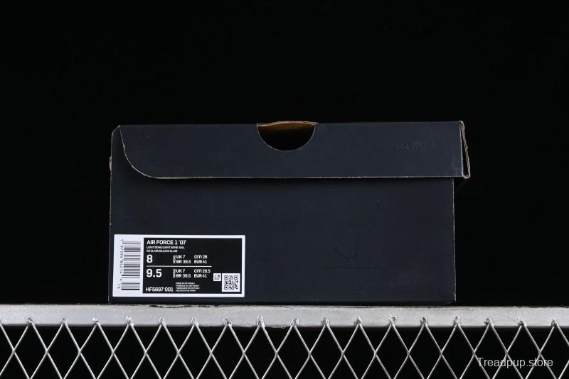 Nike Air Force 1 '07 Low Casual Sneakers with Full-Length Air Cushion - HF5697-001