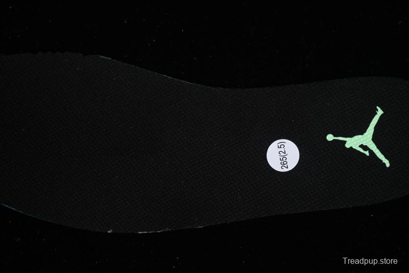 Nike Air Jordan 1 Low Retro Basketball Shoes in Mint Green and Black - 553558-131