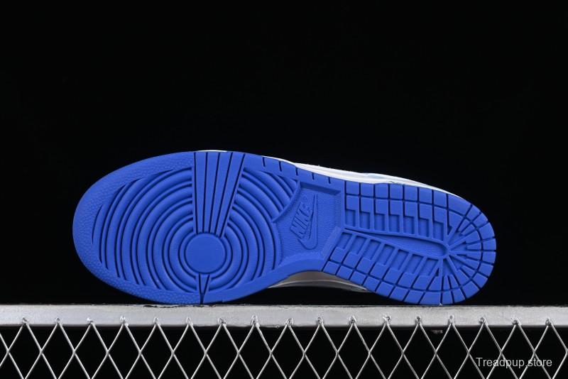 Nike Dunk Low Winter is Here Minimalist White Blue SB Lace-Up Low-Top Casual Skate Shoes - DV0831-104