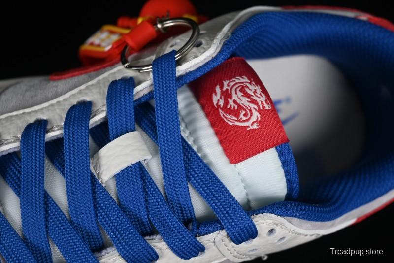 Nike SB Dunk Low Chinese New Year Limited Edition - Red Fortune Sky High Anniversary Premium Custom Low-Top Casual Sneakers - CR8033-504