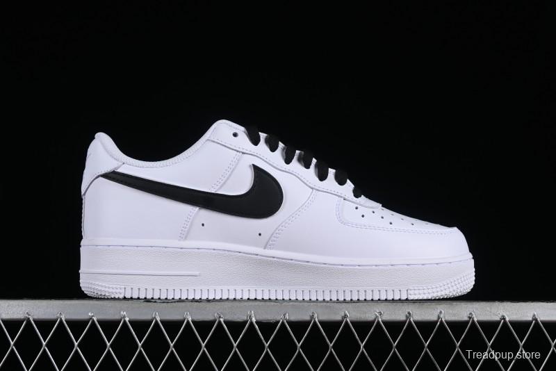 Nike Air Force 1 '07 Low Casual Sneakers with Double Swoosh Design - DD8959-100