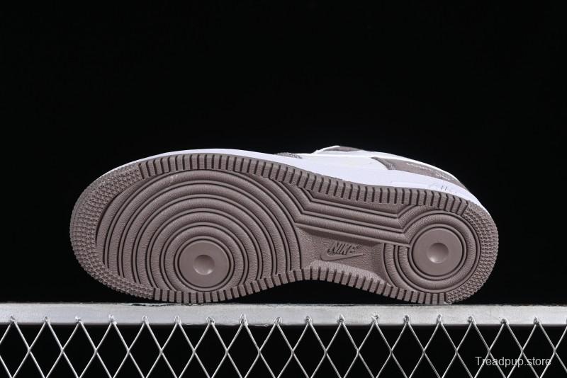 Nike Air Force 1 '07 Low Custom Casual Sneakers with Full-Length Air Cushion - CW2288-111