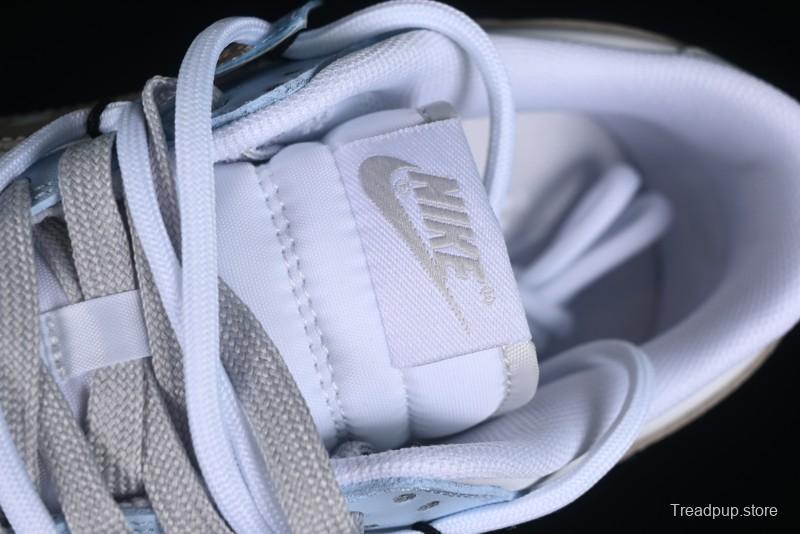 Nike Dunk Pure "Platinum" SB Low-Top Casual Sneakers with Dual Laces and Bear-Inspired Design - DV0831-101