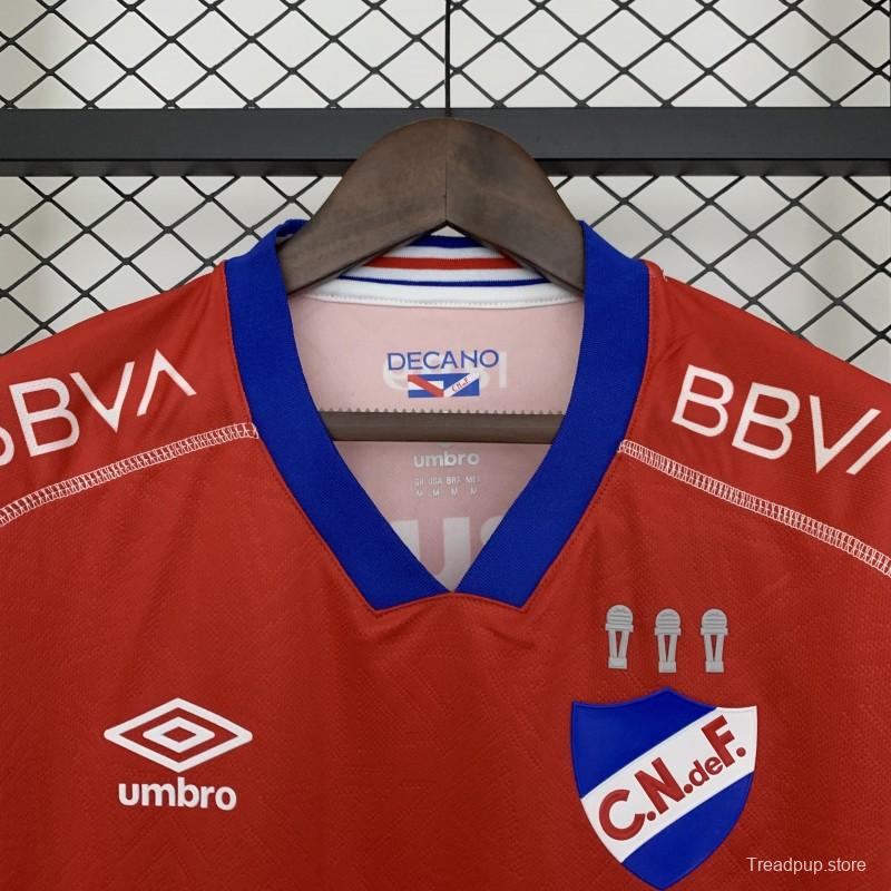 25/26 Uruguayan  Atlético Nacional Red Jersey