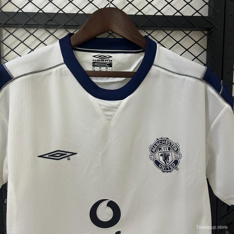 00/01 Retro Manchester United Away Jersey