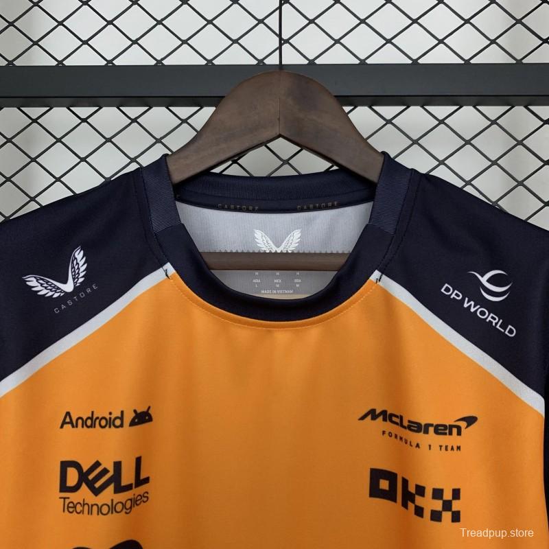 2025 F1 Formula Orange/Black Mclaren T-Shirt