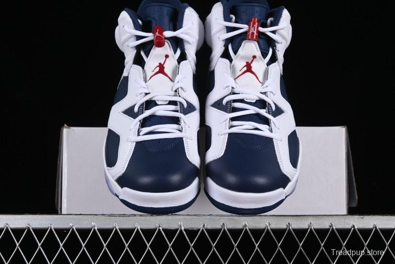 Nike Air Jordan 6 Retro "Olympic" Basketball Shoes - CT8529-164