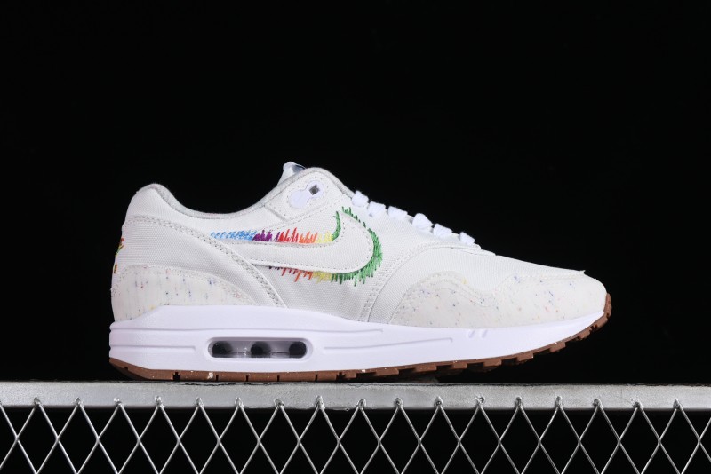 Nike Air Max 1 Retro Running Shoes with Half-Sole Air Cushion - FF2420-168