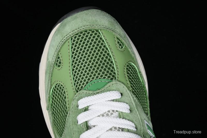 New Balance Made In USA M993 Series Classic Retro Running Shoes - U993WG