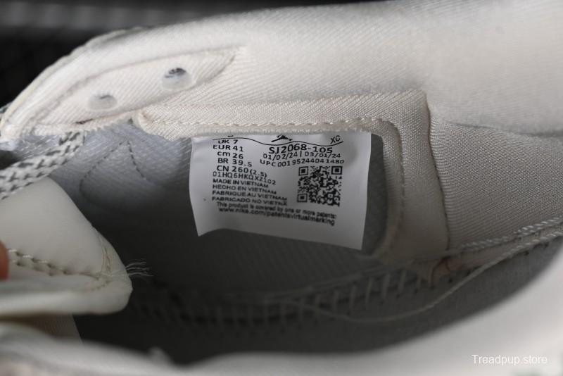 Nike Travis Scott x Fragment Design x Air Jordan 1 Low OG SP AJ1 LV Collaboration Light Grey Denim Low-Top Casual Sneakers - SJ2068-105