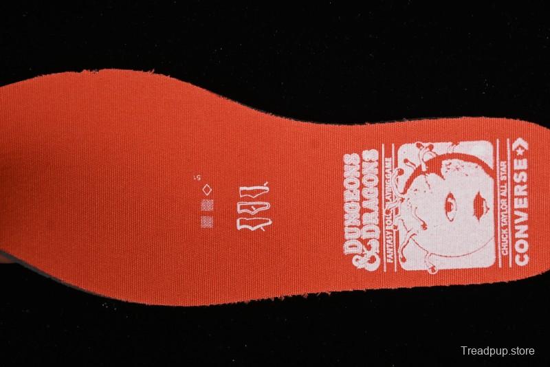 Converse Chuck Taylor High Top Casual Sneakers with Dungeons & Dragons 50th Anniversary Collaboration Design - A09883C