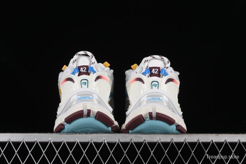 Balenciaga Runner Kith Four Color Retro Casual Sneakers - W3RNY0326