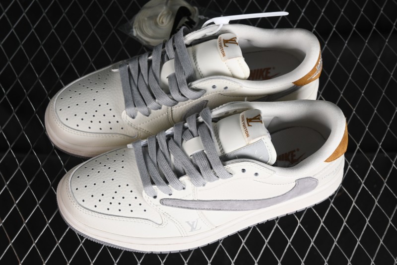 Nike Air Jordan 1 Low OG SP Travis Scott x Fragment Design Retro Sneakers - LX1988-800