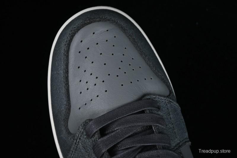 Nike Air Jordan 1 Mid Basketball Shoes in Space Gray - FJ3448-001