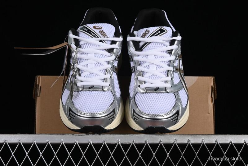 Asics Tiger GEL-1130 Low-Top Retro Running Shoes with GEL Cushioning and Durable Outsole - 1201A256-113