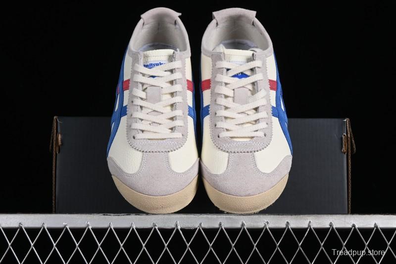 Onitsuka Tiger Mexico 66 Low-Top Leather Sneakers with Classic Design - 1183B391-100