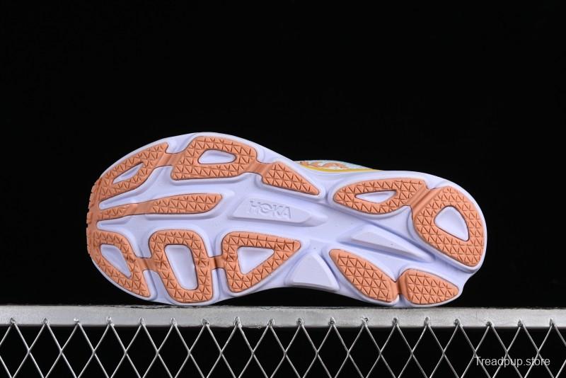 HOKA ONE ONE Bondi 8 Functional Cushioned Running Shoes with Engineered Mesh Upper - 1127954 SSCA