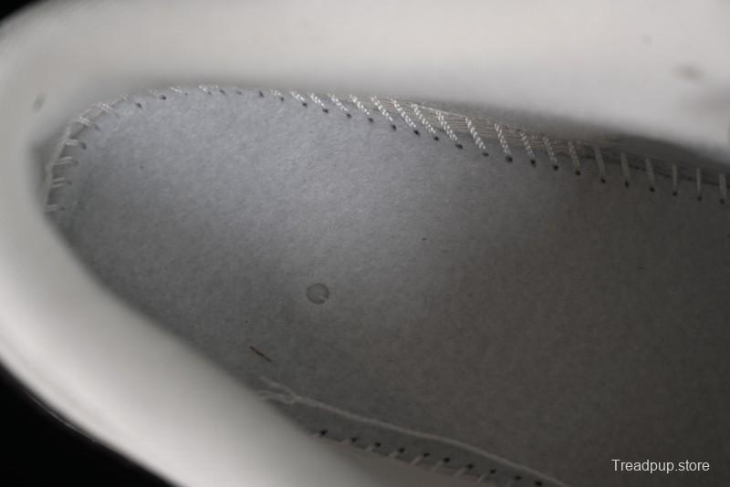 Nike Air Jordan 1 Low LV Collaboration Sneakers - Classic Monogram Swoosh in Off-White - WG8850-004