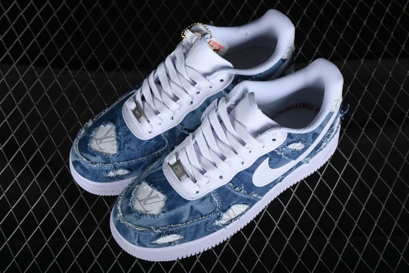 Nike Air Force 1 '07 Low Custom Casual Sneakers - CW2288-111