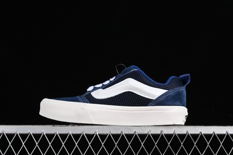 Vans Classics Knu Skool Retro Sneakers with Enlarged Toe and Thickened Trim - VN0009QCLC3