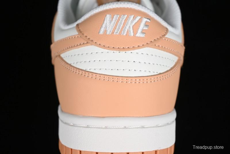 Nike Dunk Low "Harvest Moon" SB Skateboarding Shoes in Beige Orange - DD1503-114