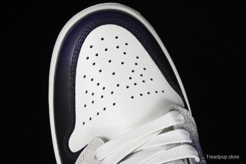 Nike Air Jordan 1 Low "Purple" Casual Sneakers - HF5759-101