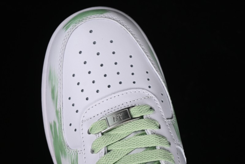 Nike Air Force 1 '07 Low Custom Hand-Painted Anime Theme with Swoosh Shadow and Strap - CW2288-111