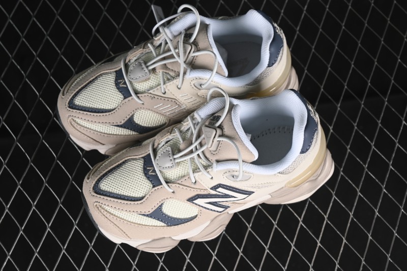 New Balance 9060 Series Kids Hook and Loop Sneakers - PV9060EB