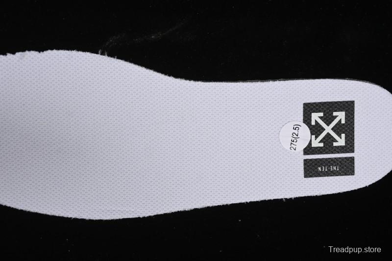 Nike Off White x Air Force 1 Low OW Transparent White Sneakers - AO4606-100