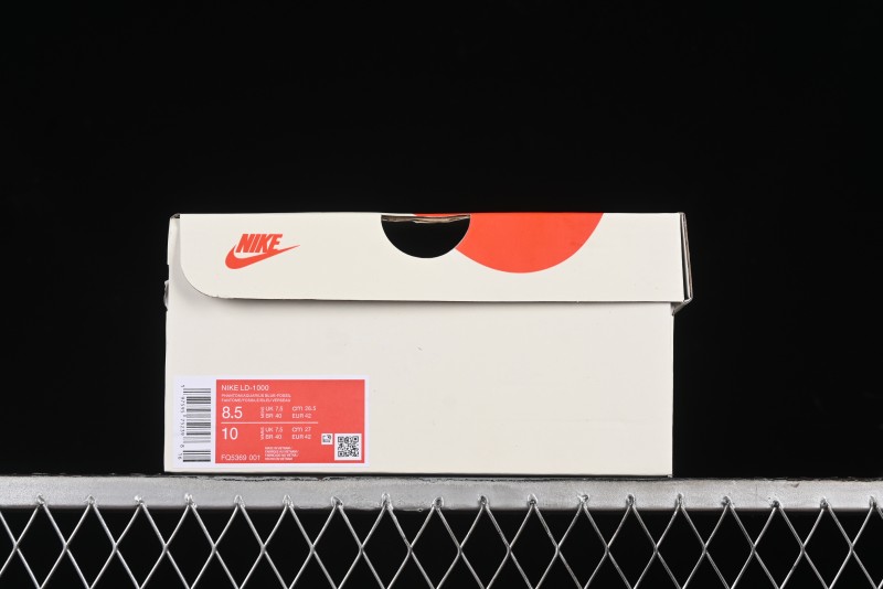 Nike Stussy Roshe Run LD-1000 Comfortable Versatile Non-Slip Durable Waffle Low-Top Casual Running Shoes - FQ5369-001